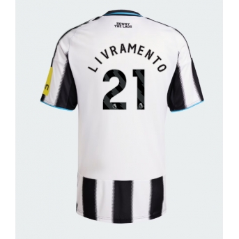 Billige Fotballdrakt Newcastle United Tino Livramento #21 Replika Hjemmedrakt 2025-26 Kortermet